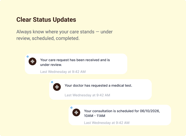 DirectCare App on Phone